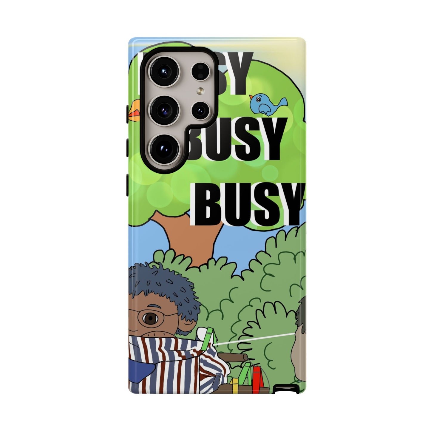 Phone Case — "Busy Busy Busy"