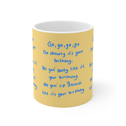 50 Cent Go Shorty | Funny Birthday Mug | More Jam