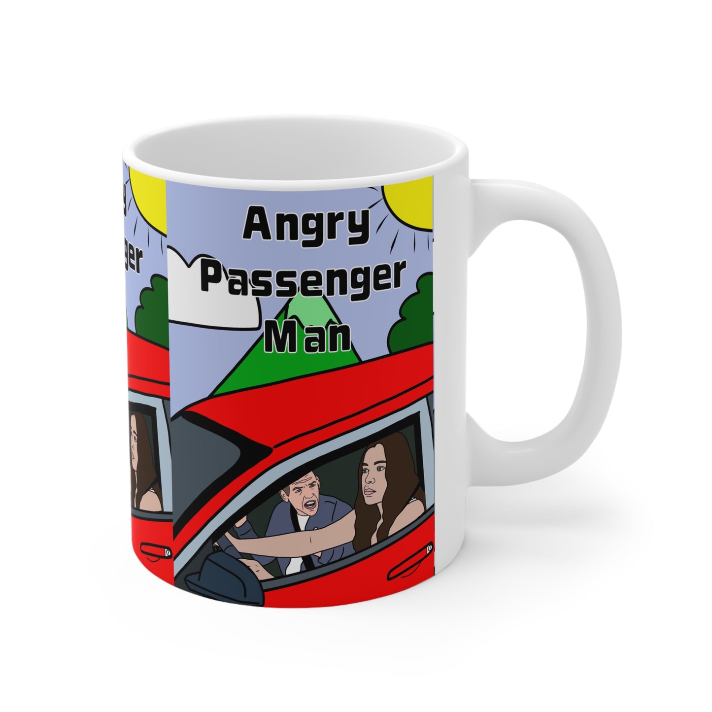 Angry Passenger | Funny Mug | More Jam