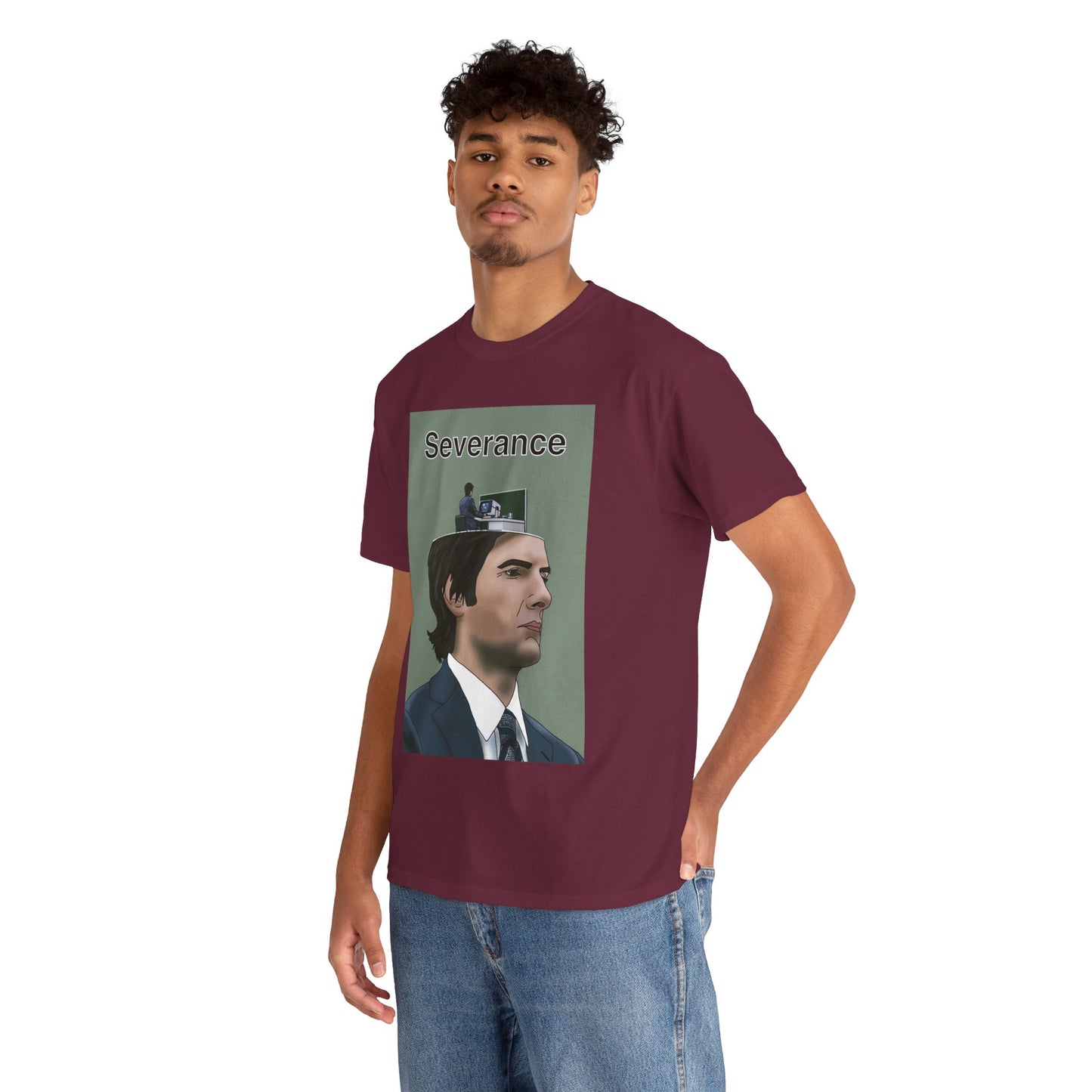Severance Tee — Minimalist TV-Series Graphic T-Shirt