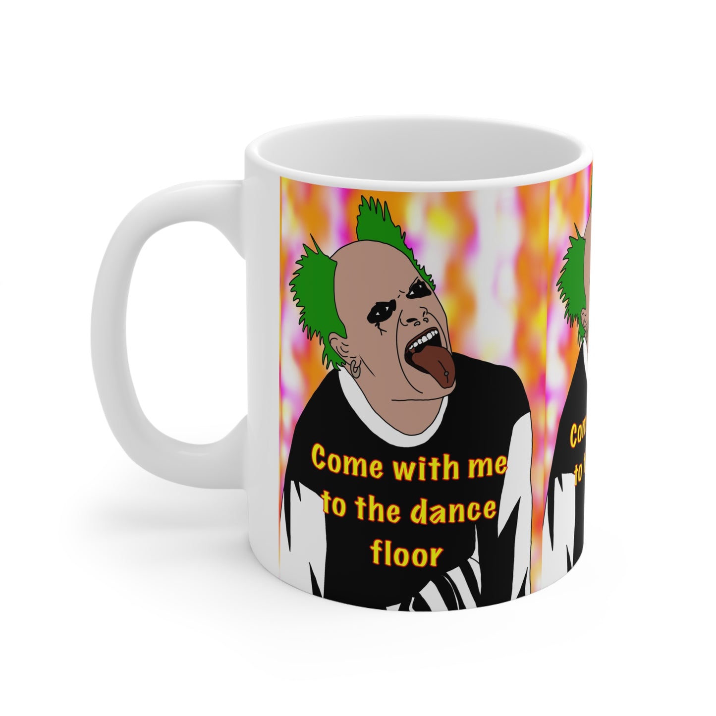 Prodigy Ceramic Mug — "Come With Me to the Dance Floor" Coffee Cup (11oz & 15oz)