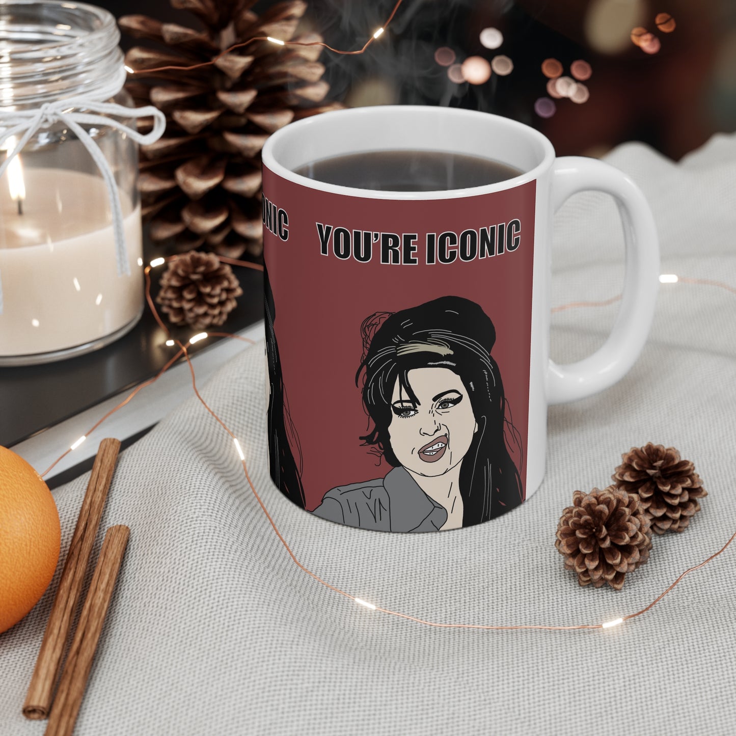 You’re Iconic Ceramic Mug — Amy Coffee Cup