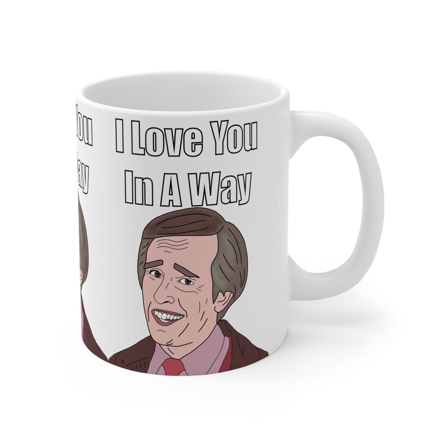 Alan Partridge | I Love You In A Way Mug | More Jam