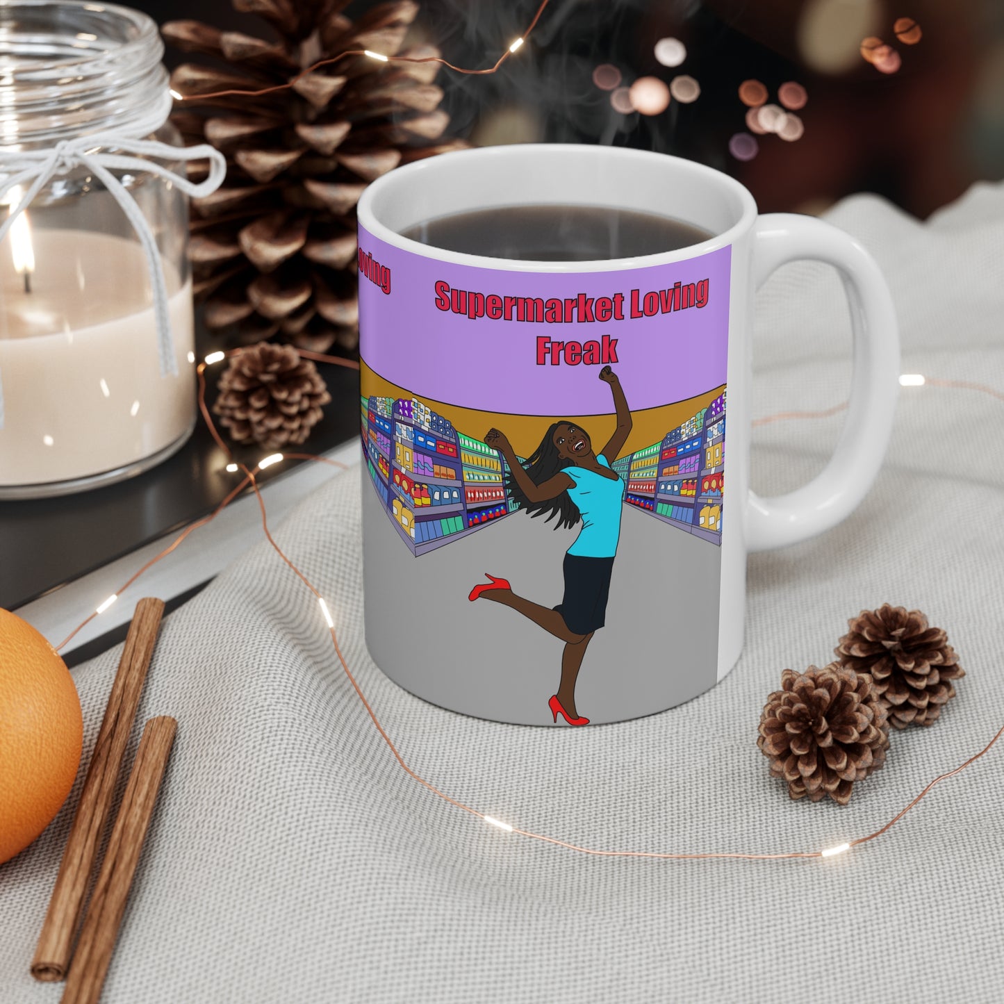 Supermarket Loving Freak | Funny Mug | More Jam