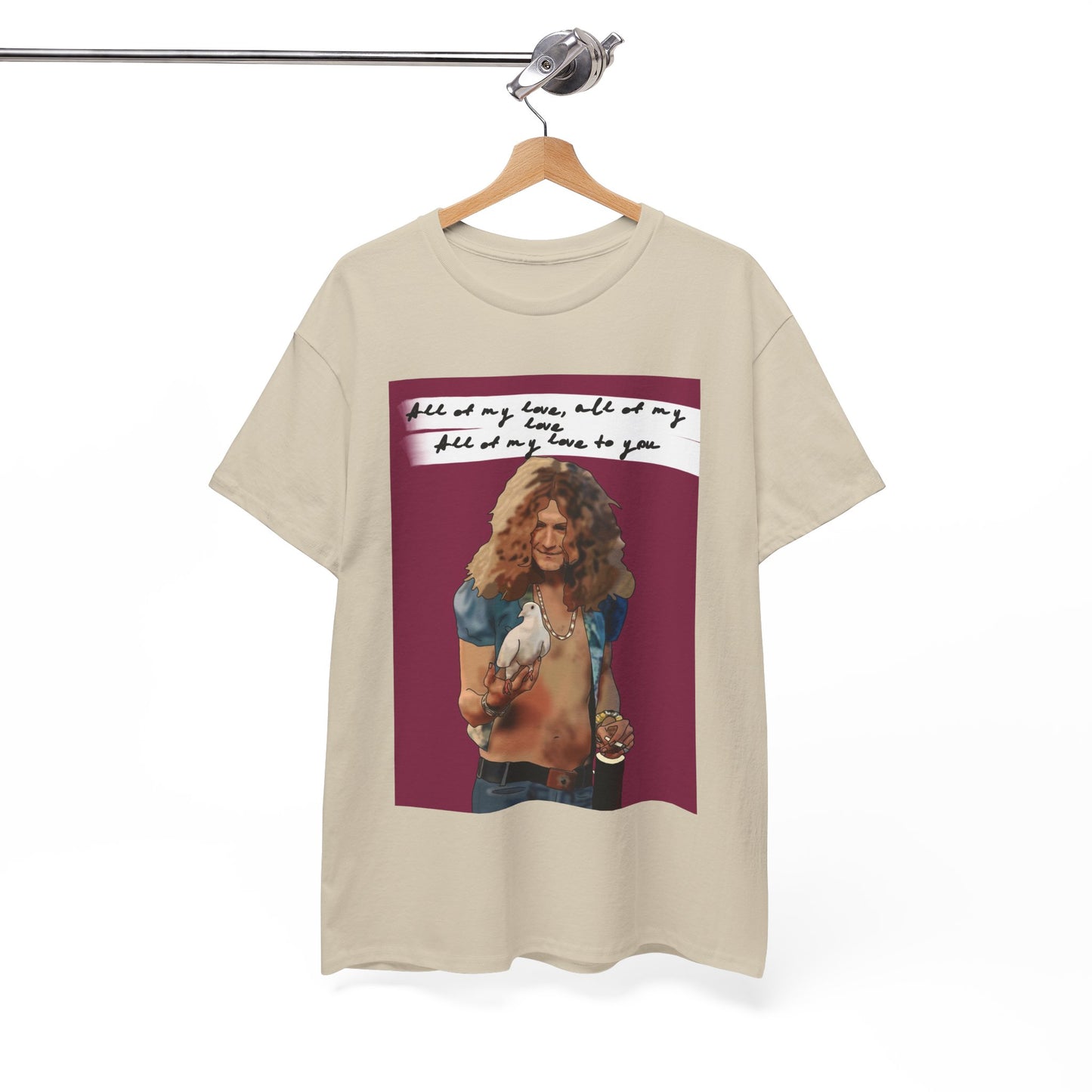 Robert Plant Led Zeppelin lyrics t shirt