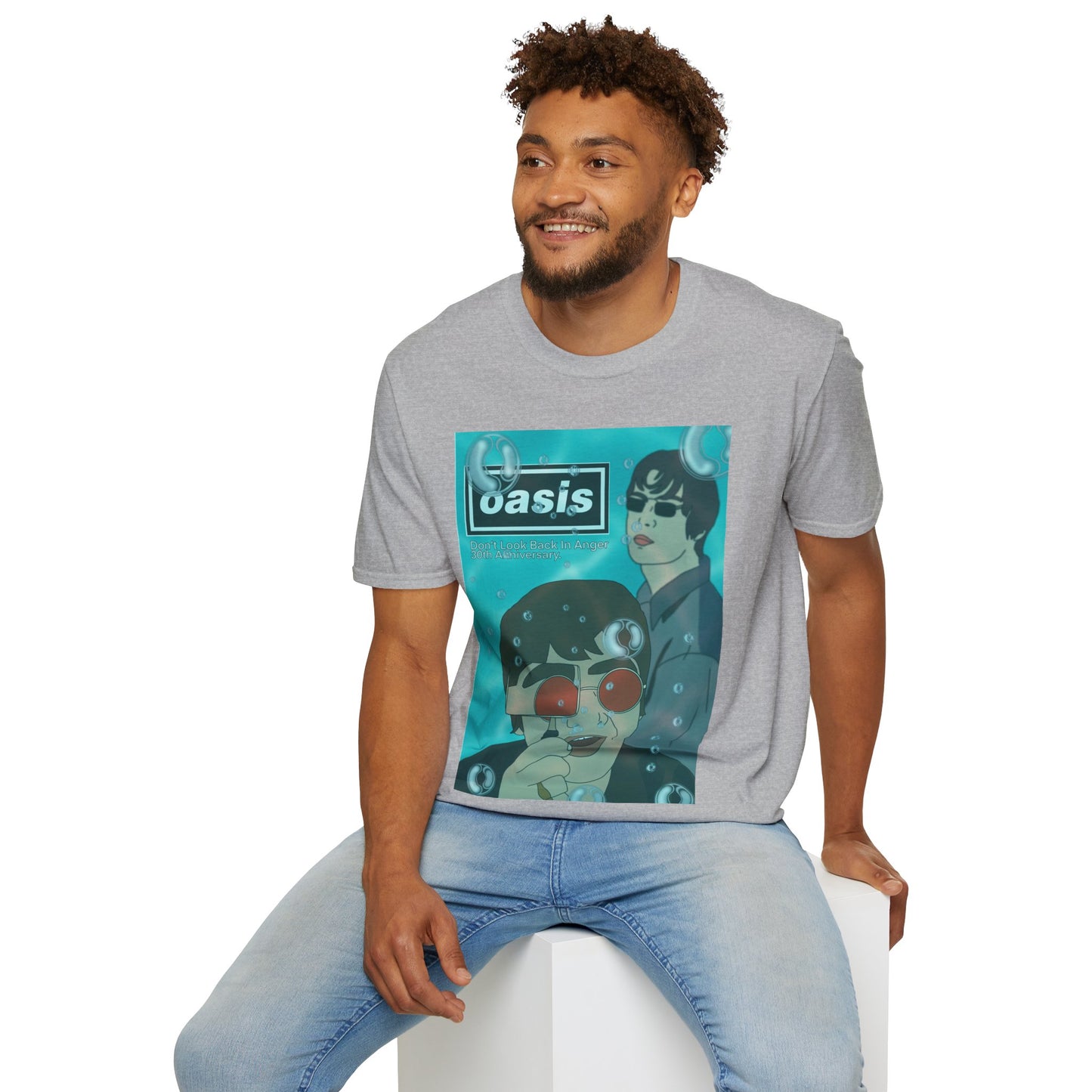 Oasis Don’t Look Back In Anger 30th Anniversary T Shirt | More Jam