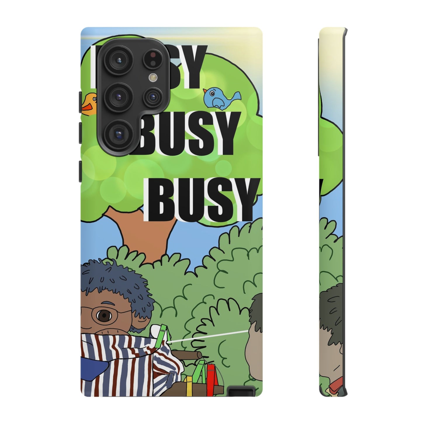 Phone Case — "Busy Busy Busy"