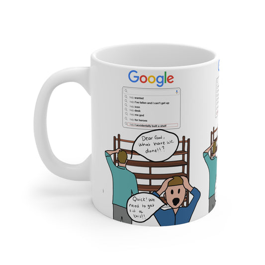 Accidentally Built A Shelf Meme | Funny Mug | More Jam
