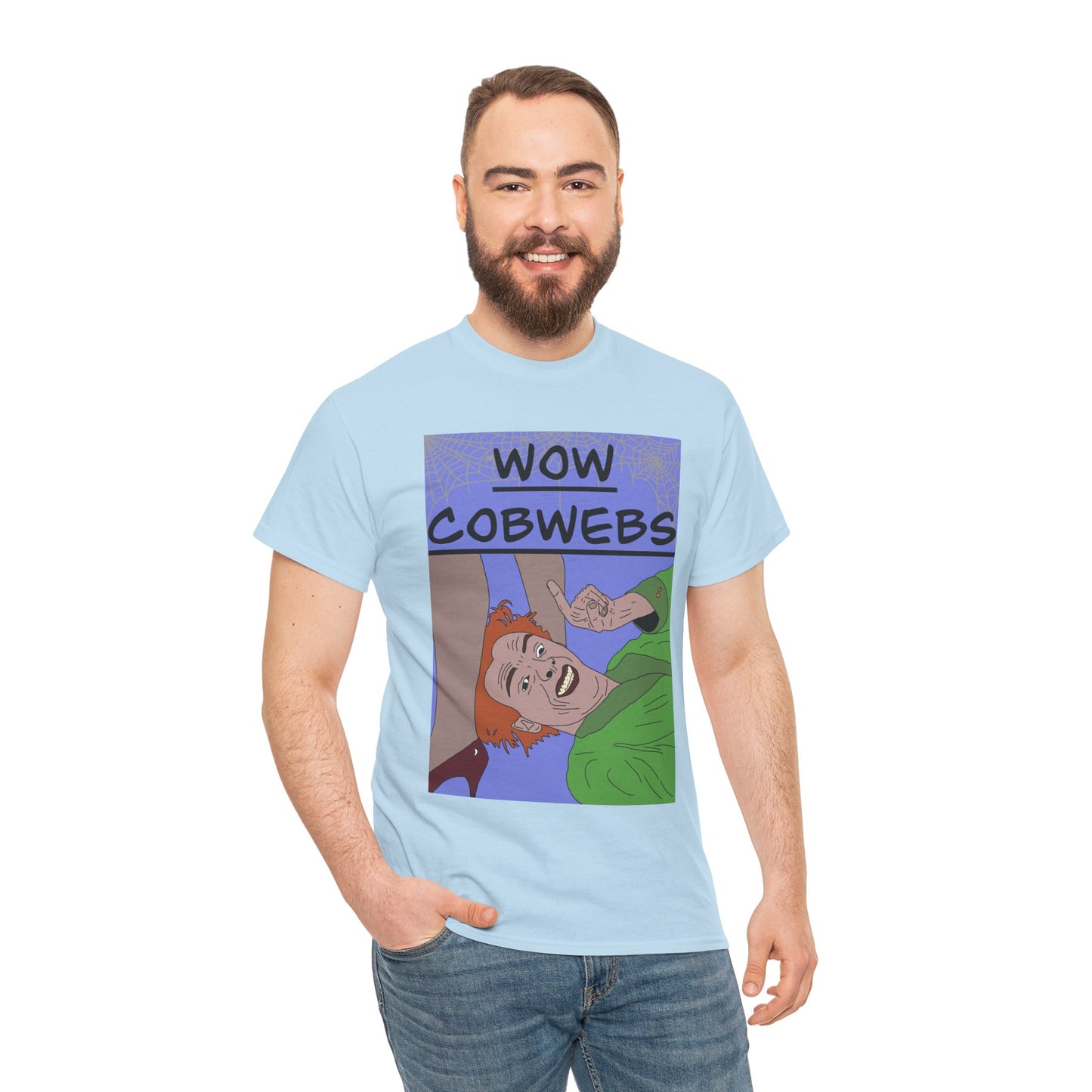 Drop Dead Fred T-Shirt — Funny "Wow Cobwebs" Retro Cartoon Tee