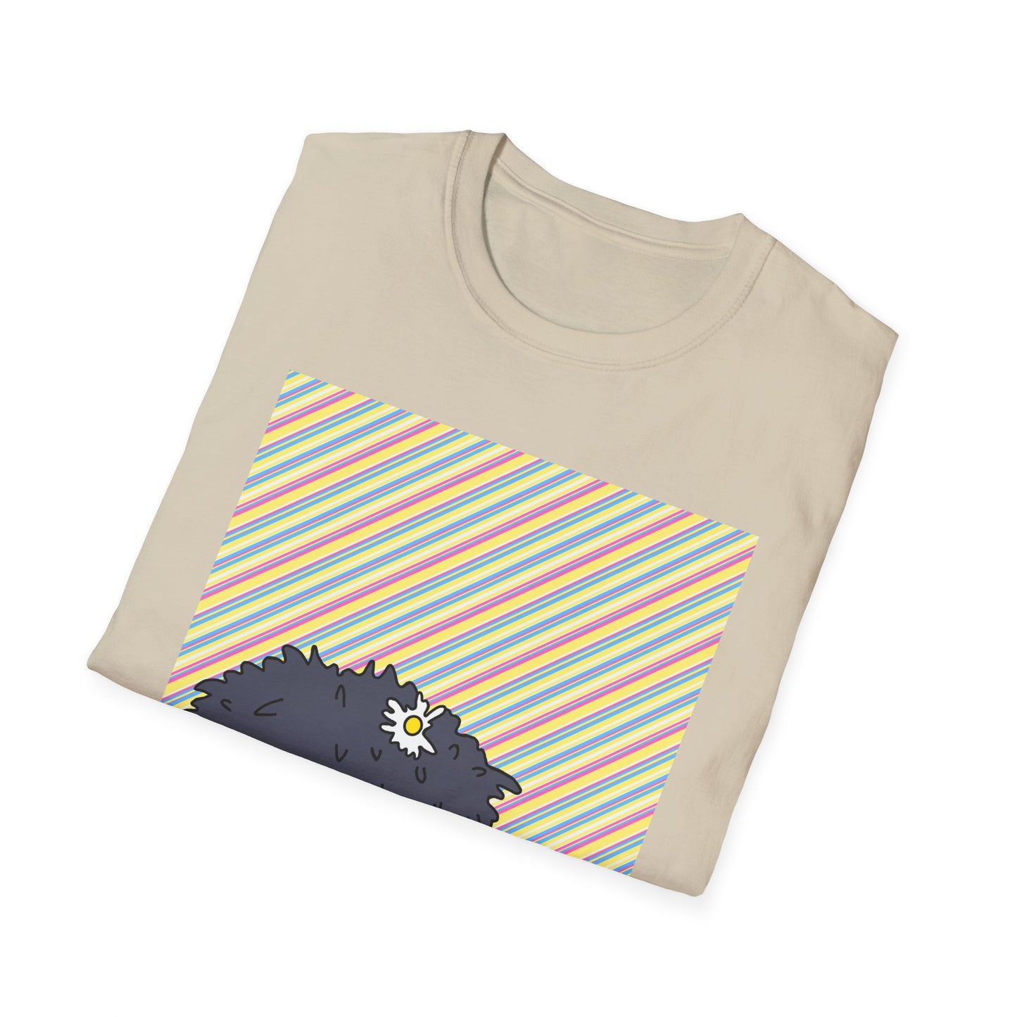 Retro T‑Shirt — Tom Sniffing Flowers Graphic Tee