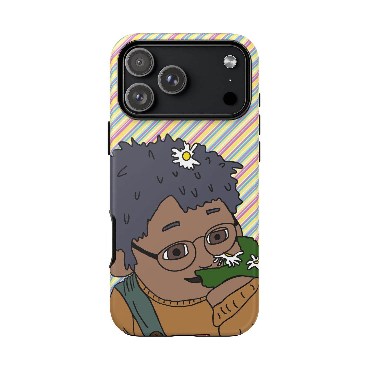 Cute Flowers Tom Phone Case —