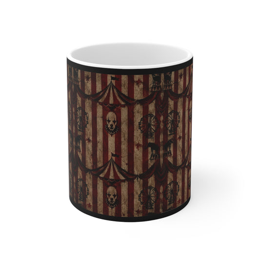Gothic Circus Pattern Mug | More Jam