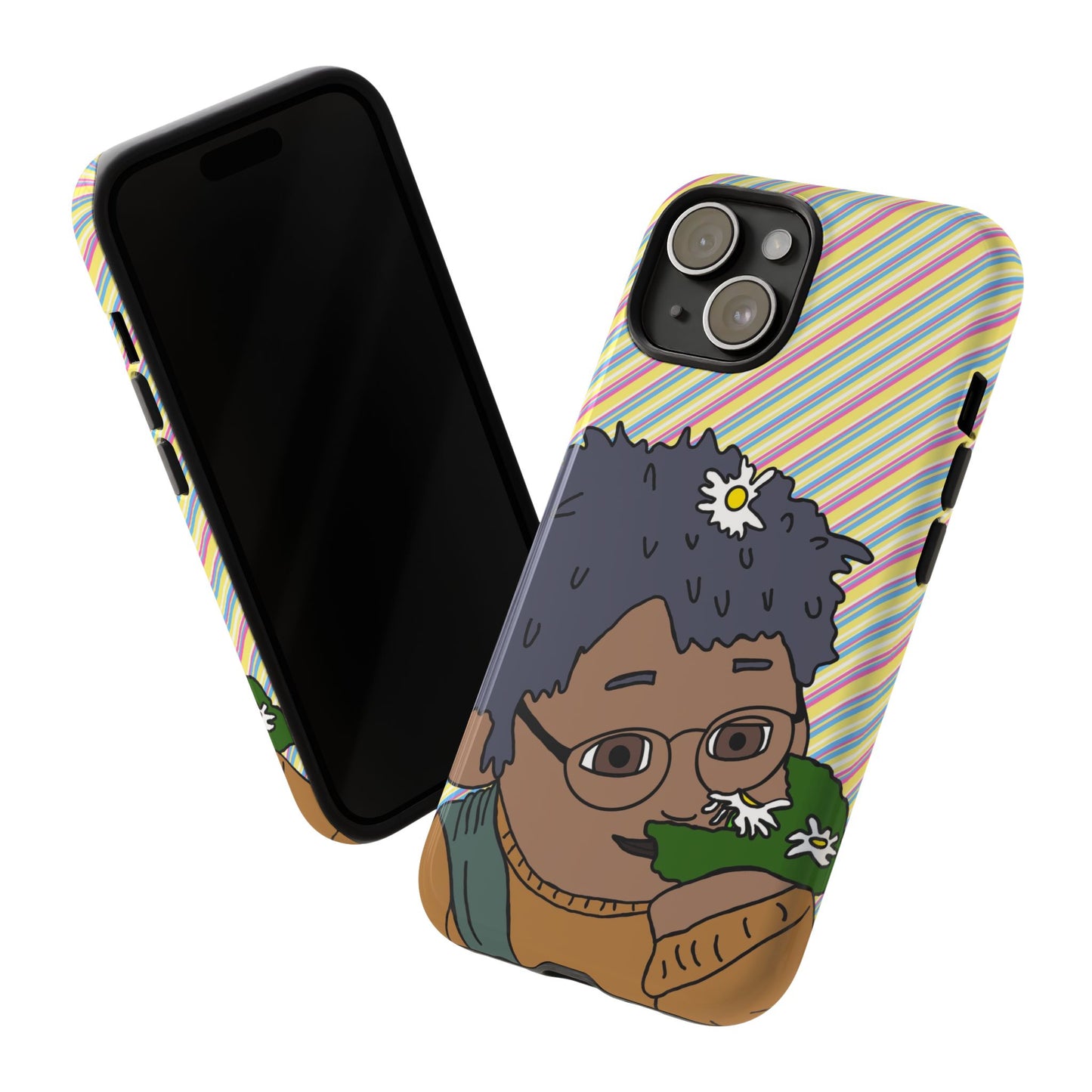 Cute Flowers Tom Phone Case —