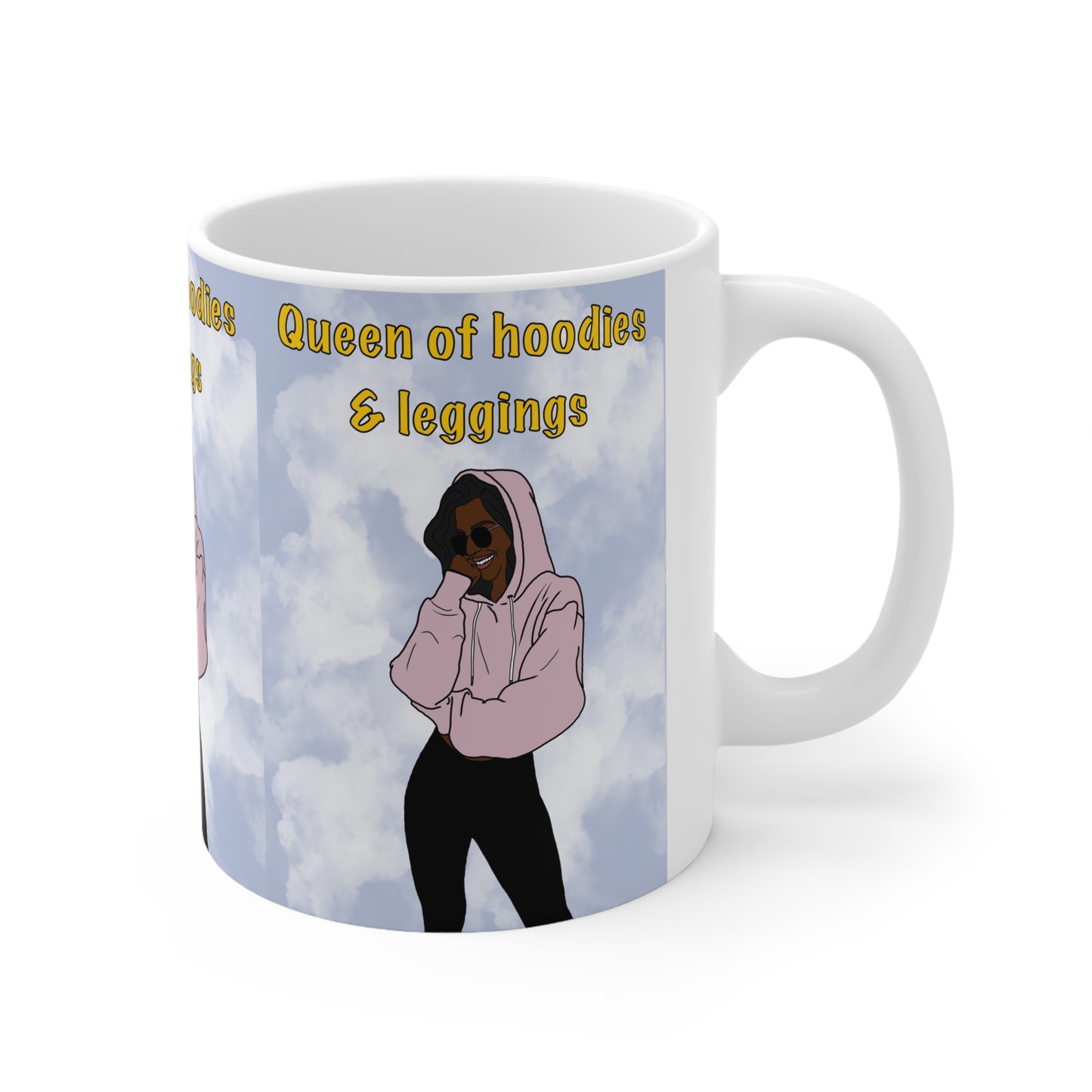 Leggings & Hoodie Queen | Funny Mug | More Jam