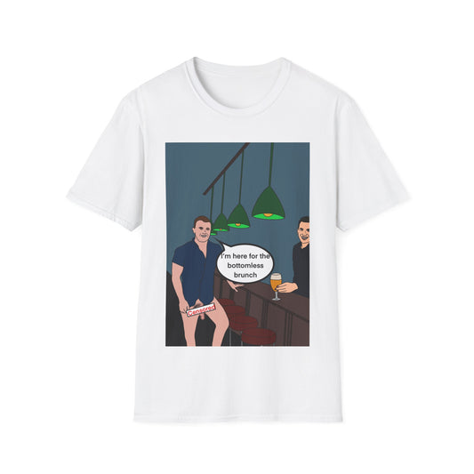 Bottomless Brunch Funny Softstyle T-Shirt