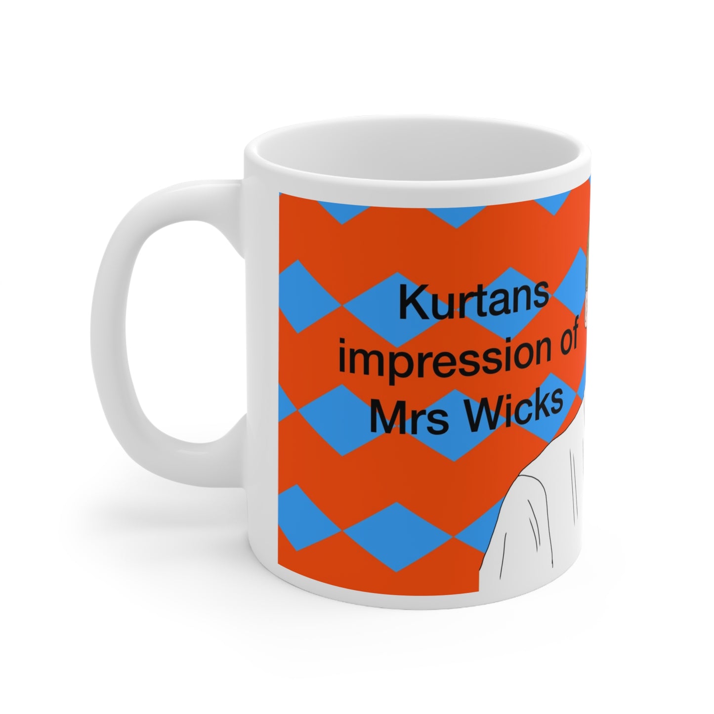 This Country Kurtans Impression Of Mrs Wicks | Funny Mug | More Jam