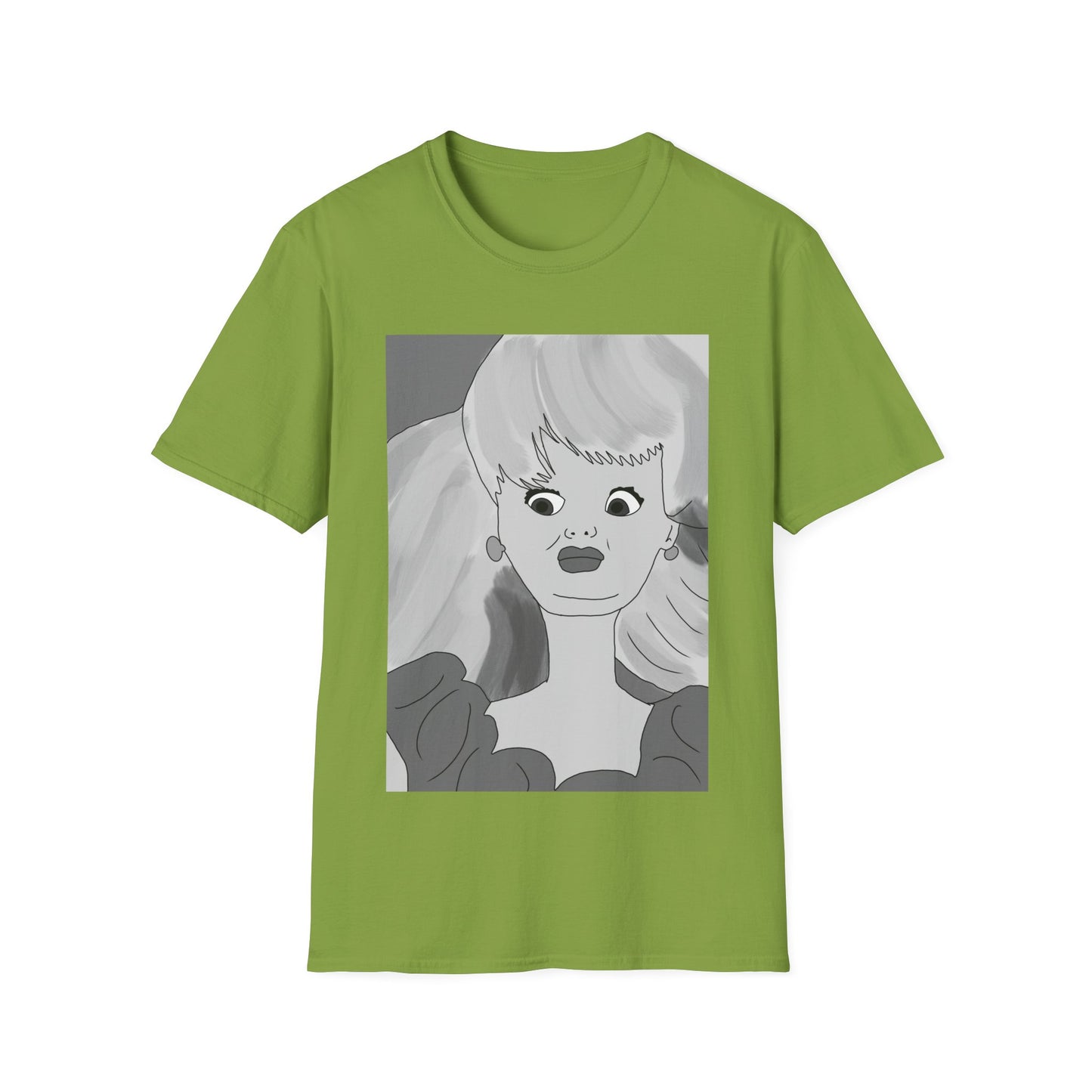 EWWW T-Shirt — Retro Pop Art Doll Portrait Graphic Tee