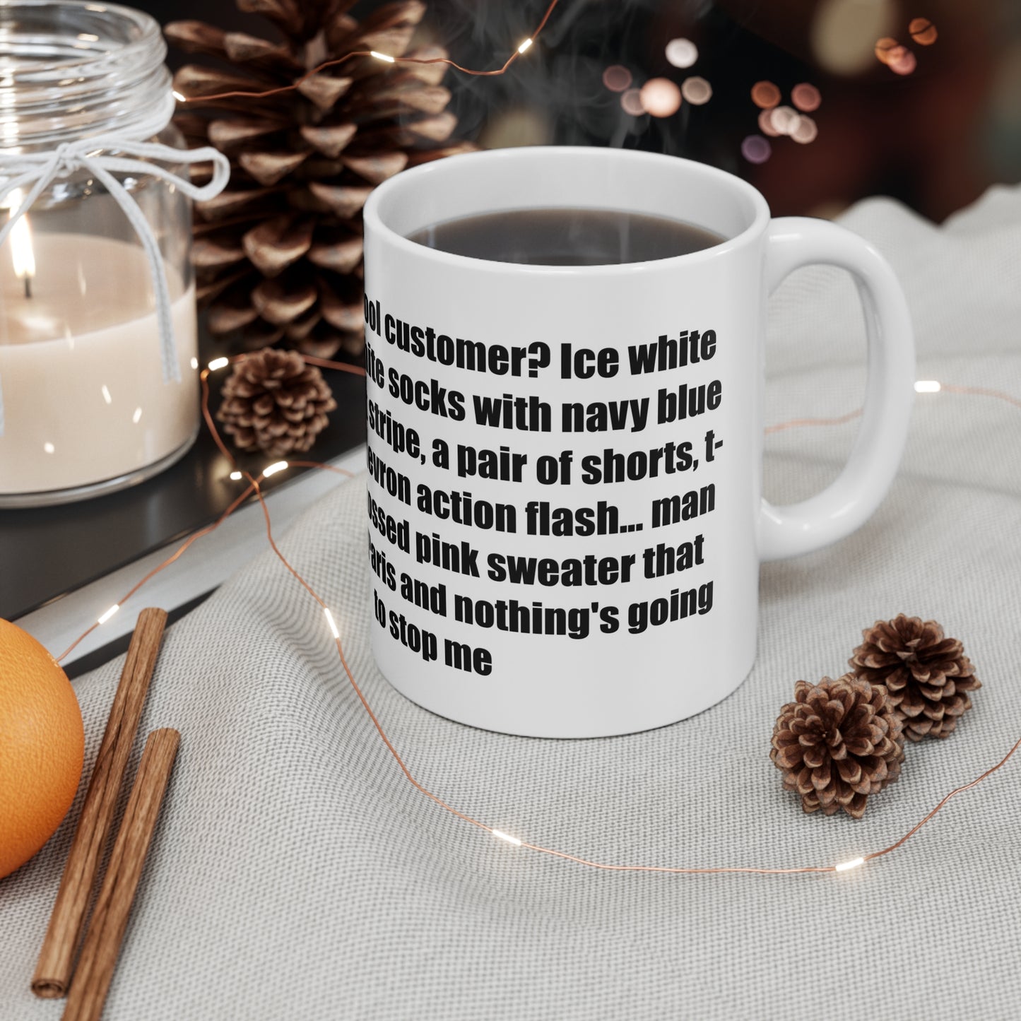 Alan Partridge Cool Customer | Funny Mug | More Jam