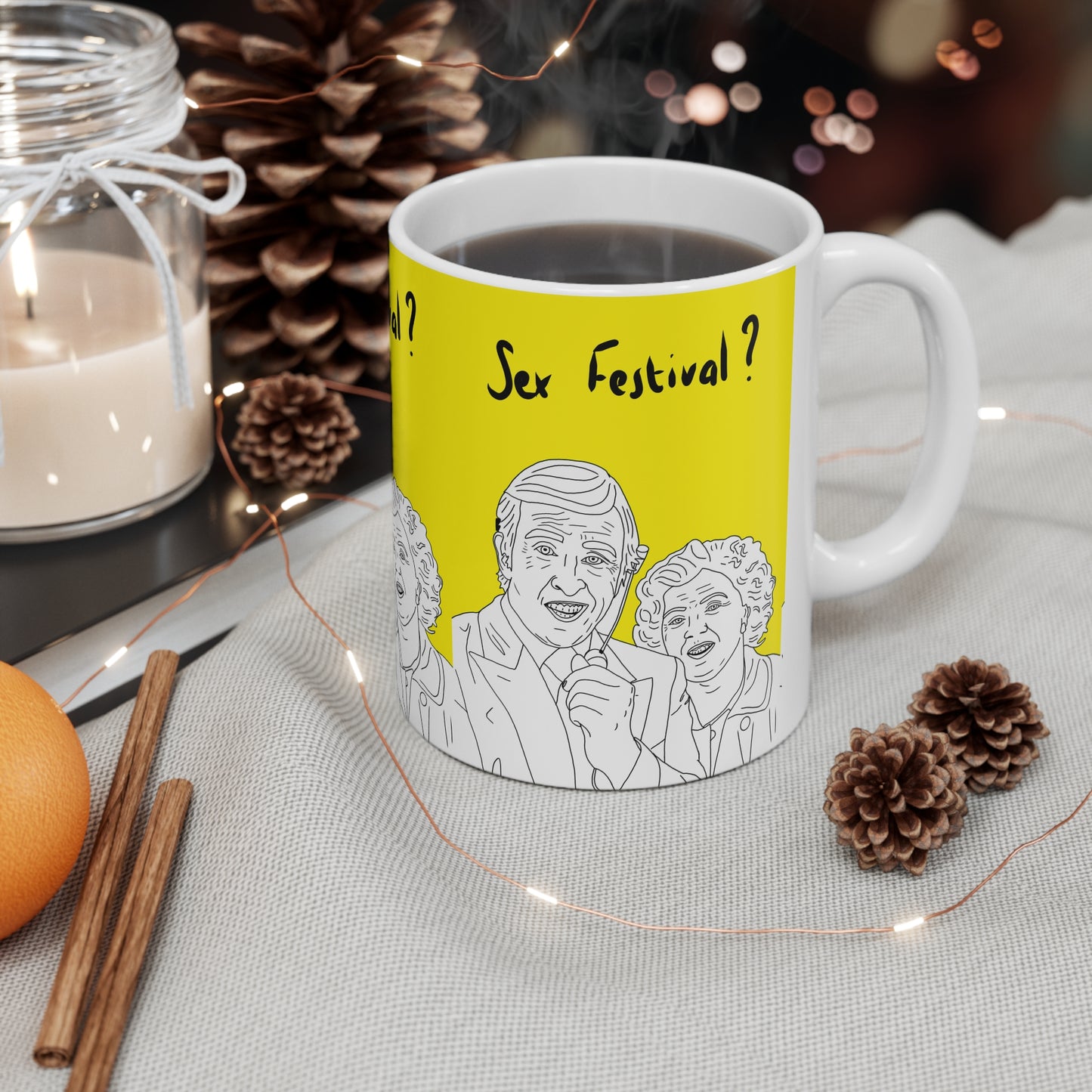 Alan Partridge | Sex Festival Mug | More Jam