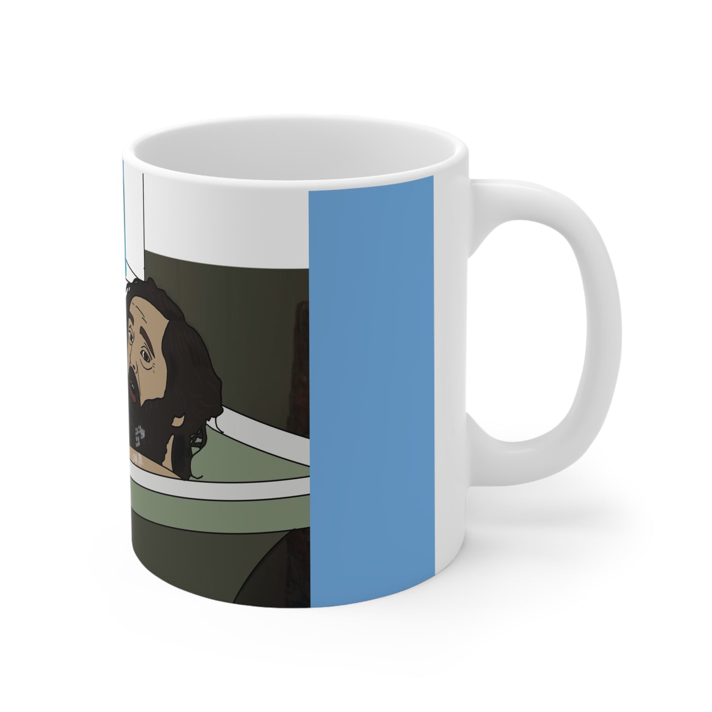 Afterlife Postman Bath Ceramic Coffee Mug