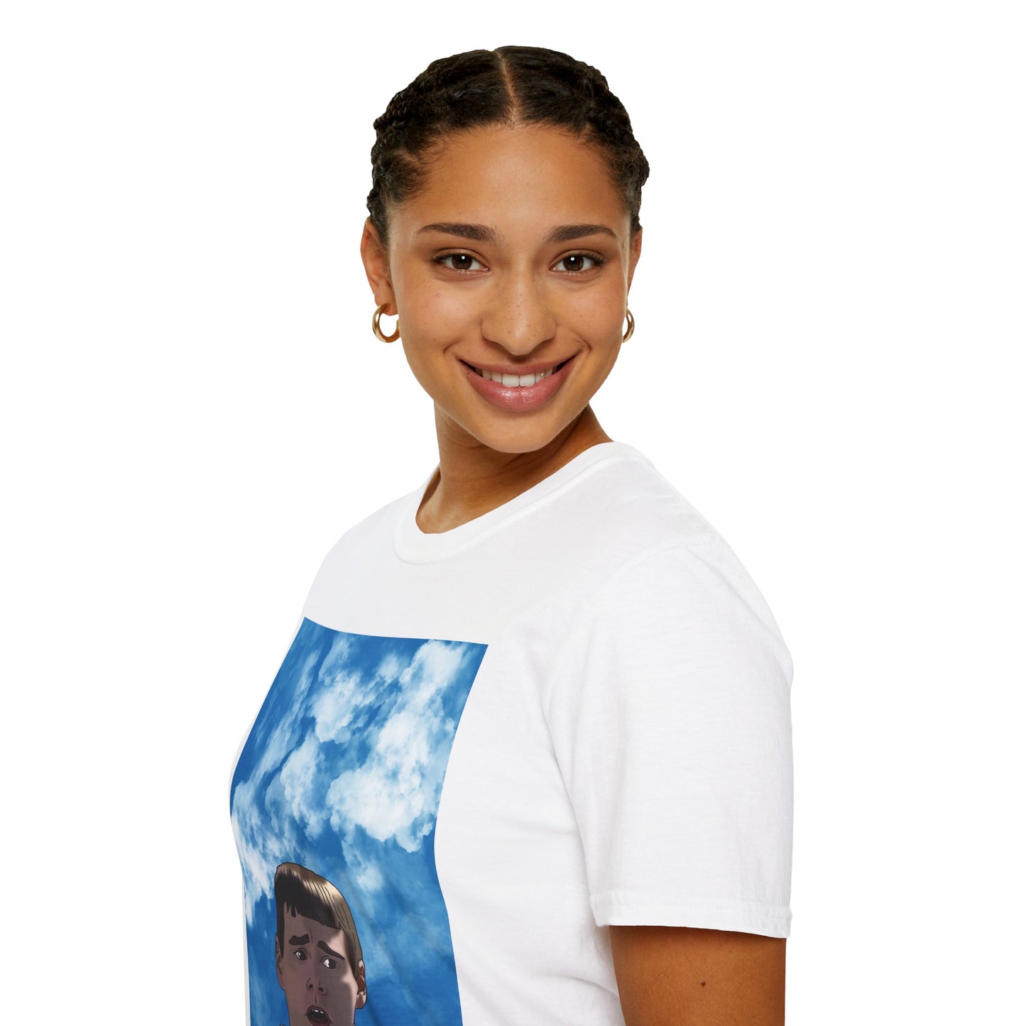 Dumb & Dumber Graphic T-Shirt — Retro Portrait Sky Print