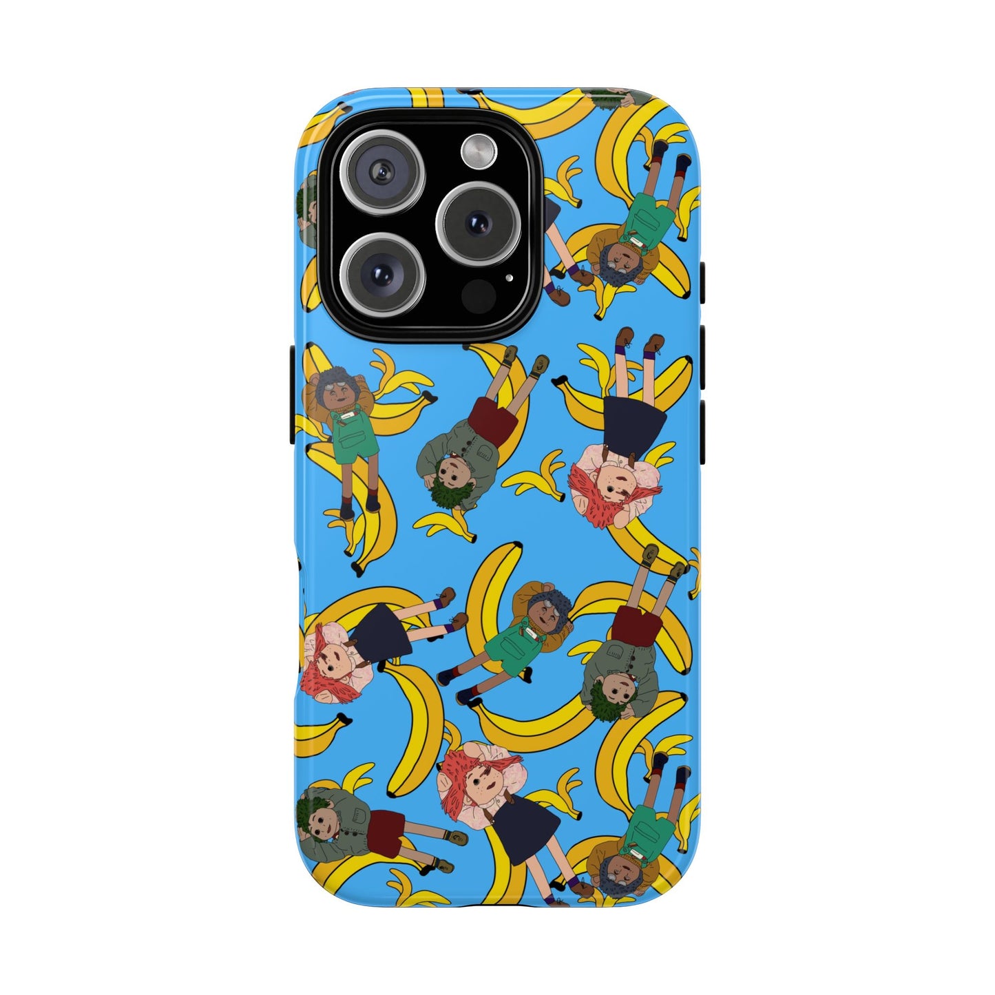 Banana Tots Pattern Phone Case — Cute Cartoon Phone Cover