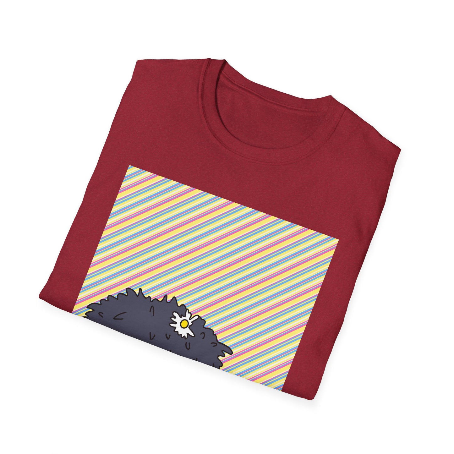 Retro T‑Shirt — Tom Sniffing Flowers Graphic Tee