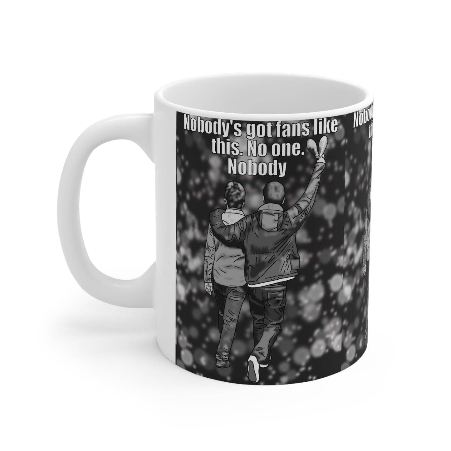 Oasis Nobody Has Fans Like This Ceramic Coffee Cup