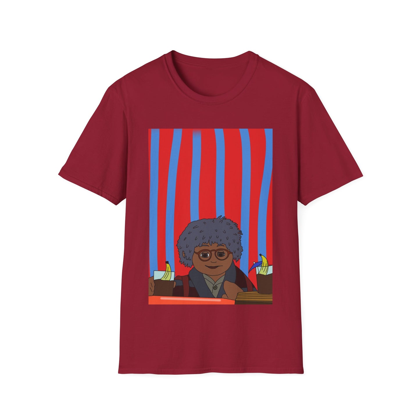Tom Cocoa Banana T-Shirt — Colourful Illustration Tee