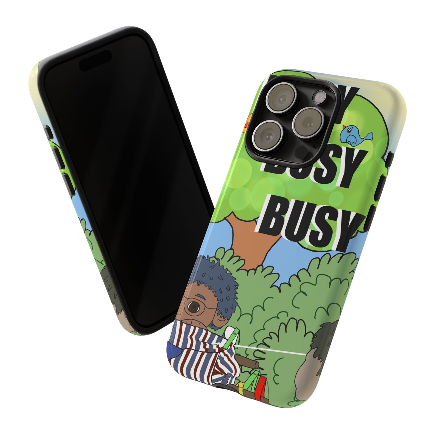 Phone Case — "Busy Busy Busy"