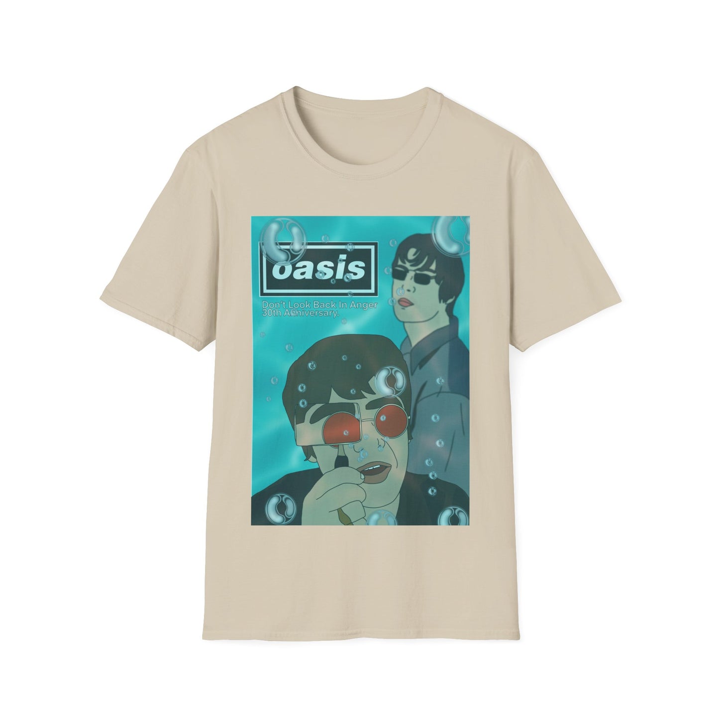 Oasis Don’t Look Back In Anger 30th Anniversary T Shirt | More Jam