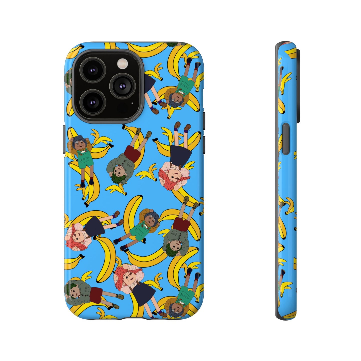Banana Tots Pattern Phone Case — Cute Cartoon Phone Cover