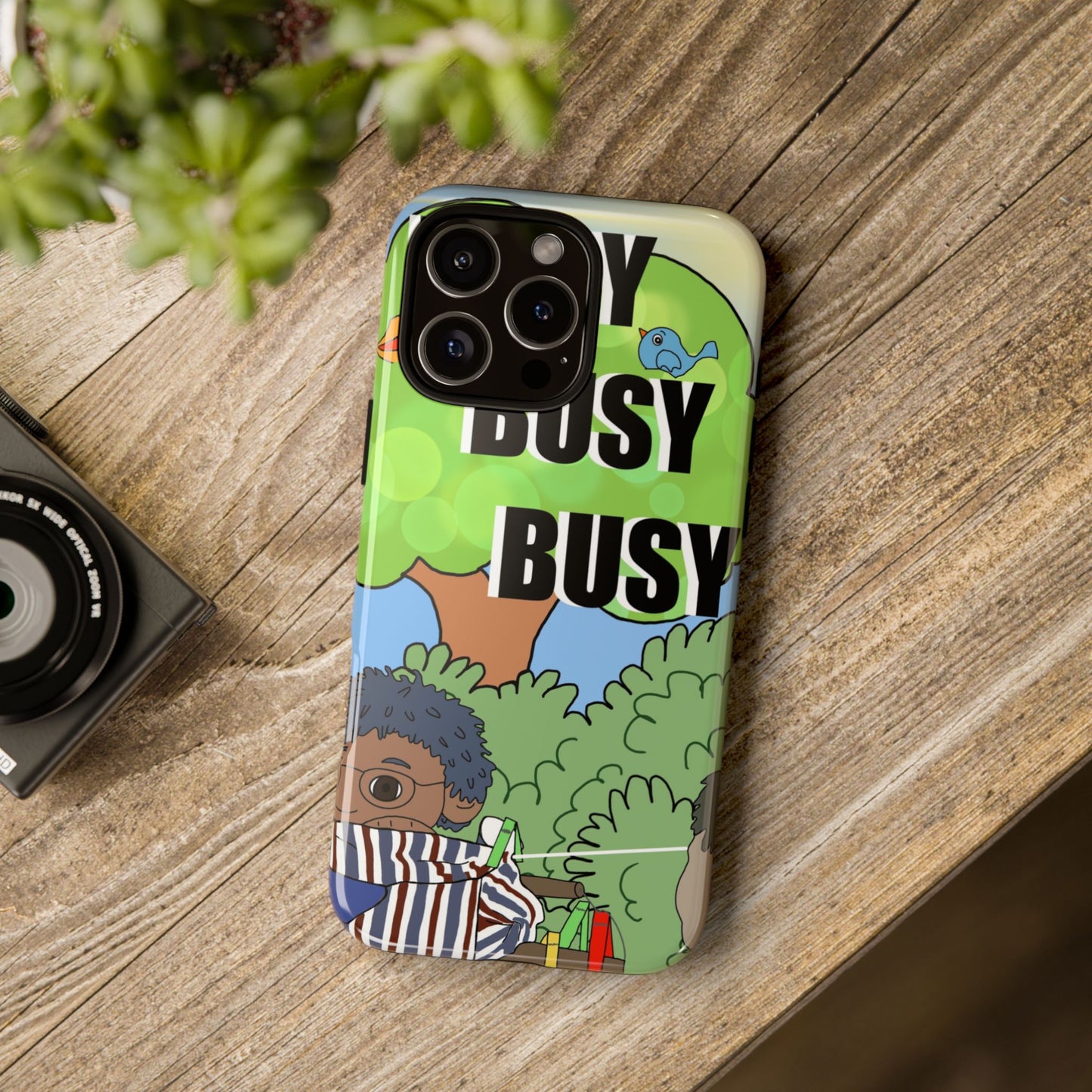Phone Case — "Busy Busy Busy"