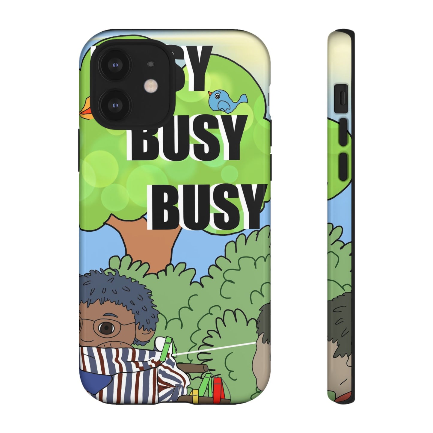 Phone Case — "Busy Busy Busy"