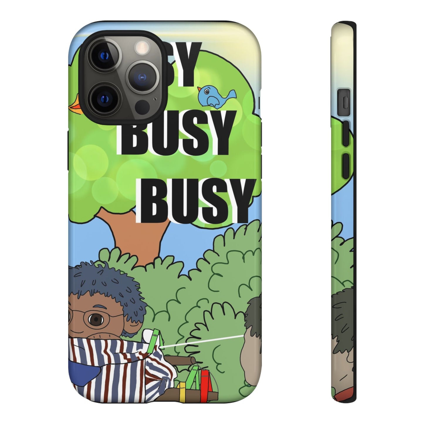 Phone Case — "Busy Busy Busy"