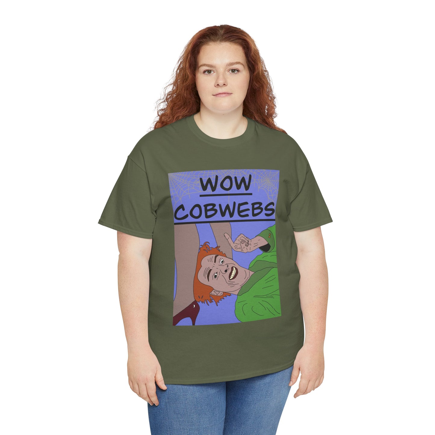 Drop Dead Fred T-Shirt — Funny "Wow Cobwebs" Retro Cartoon Tee