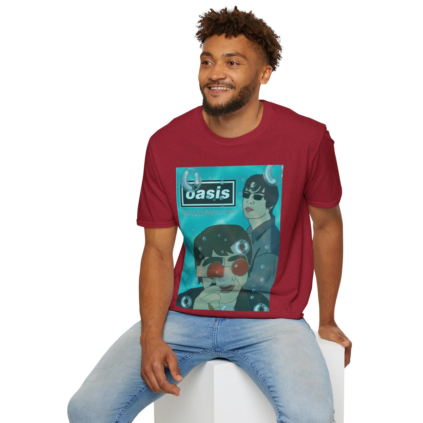 Oasis Don’t Look Back In Anger 30th Anniversary T Shirt | More Jam