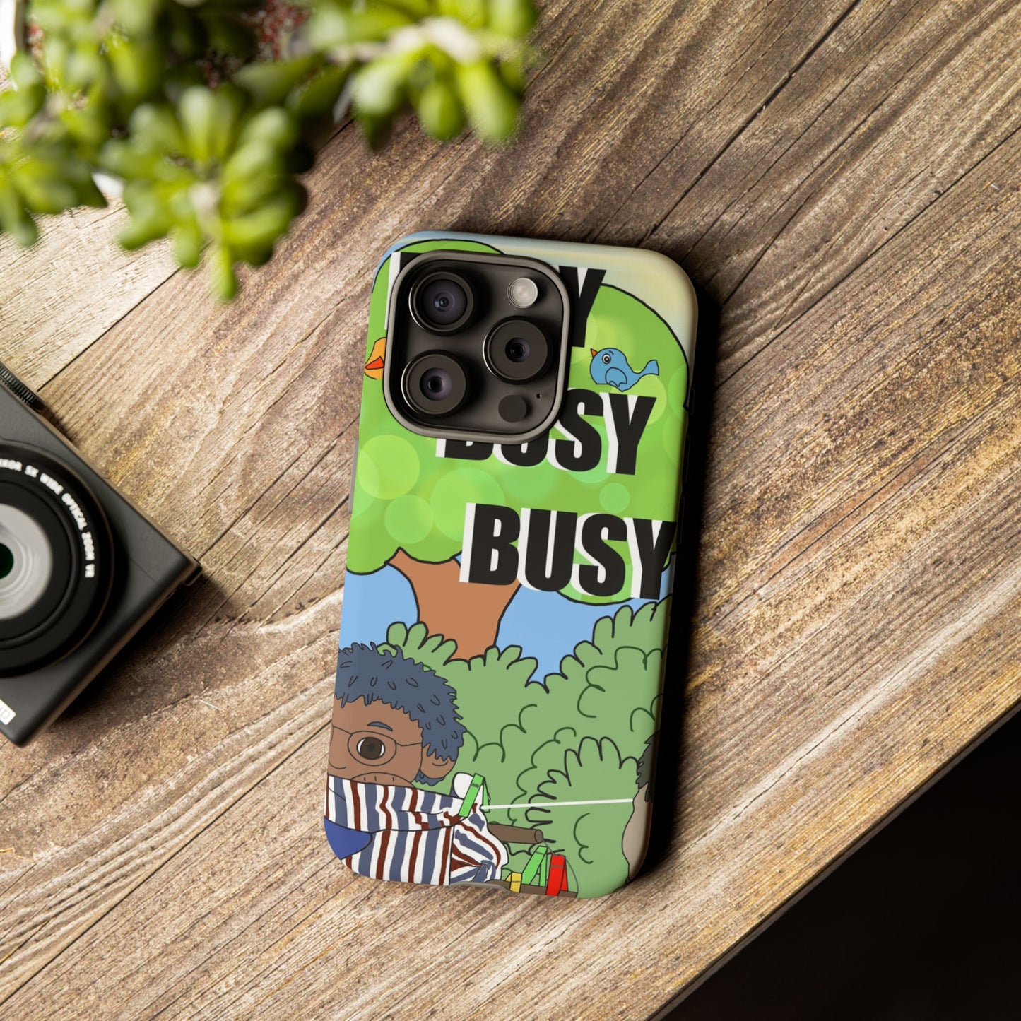 Phone Case — "Busy Busy Busy"