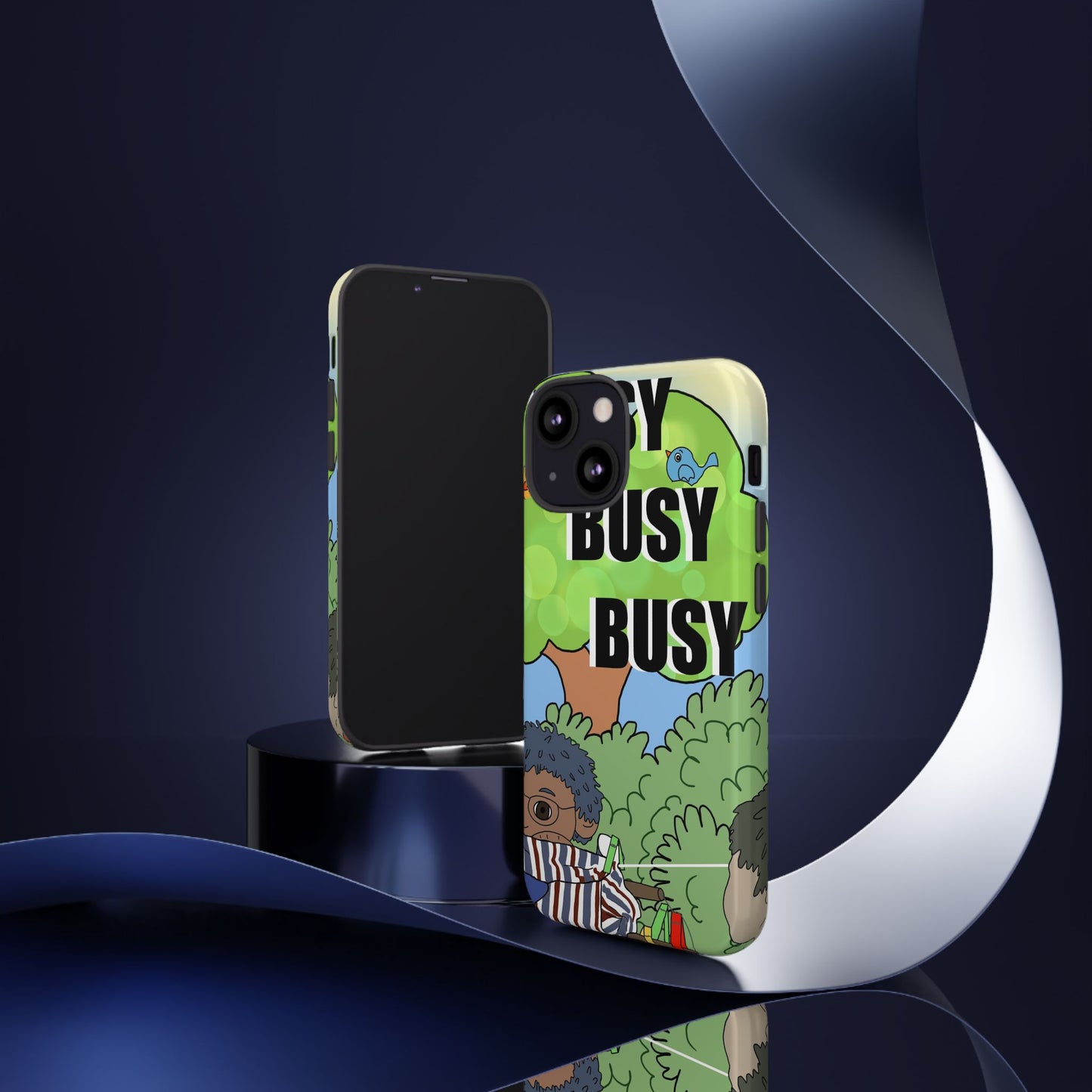 Phone Case — "Busy Busy Busy"