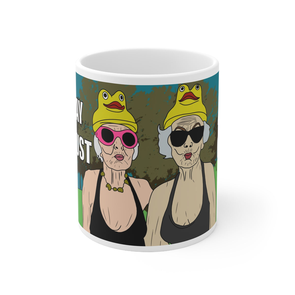 Besties Old Slags Mug