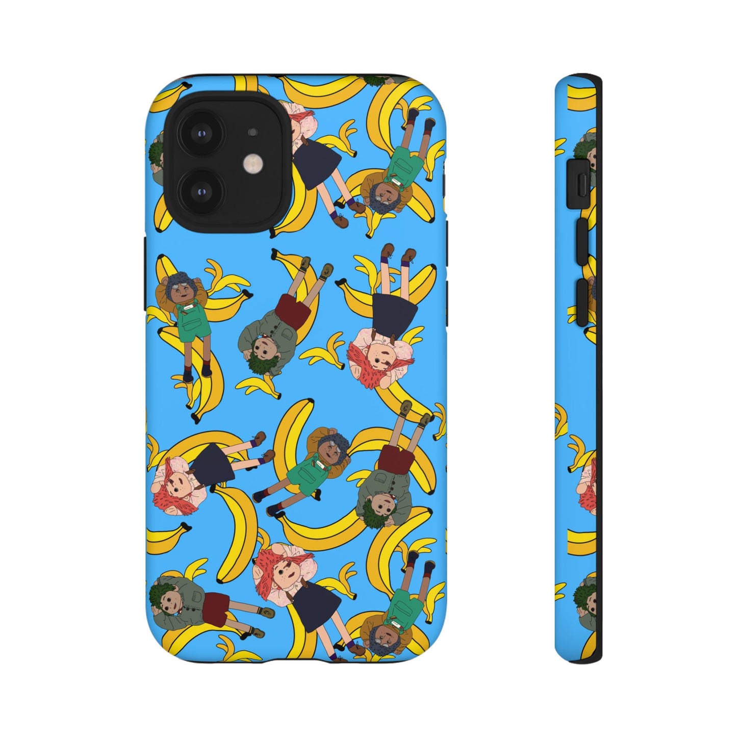 Banana Tots Pattern Phone Case — Cute Cartoon Phone Cover