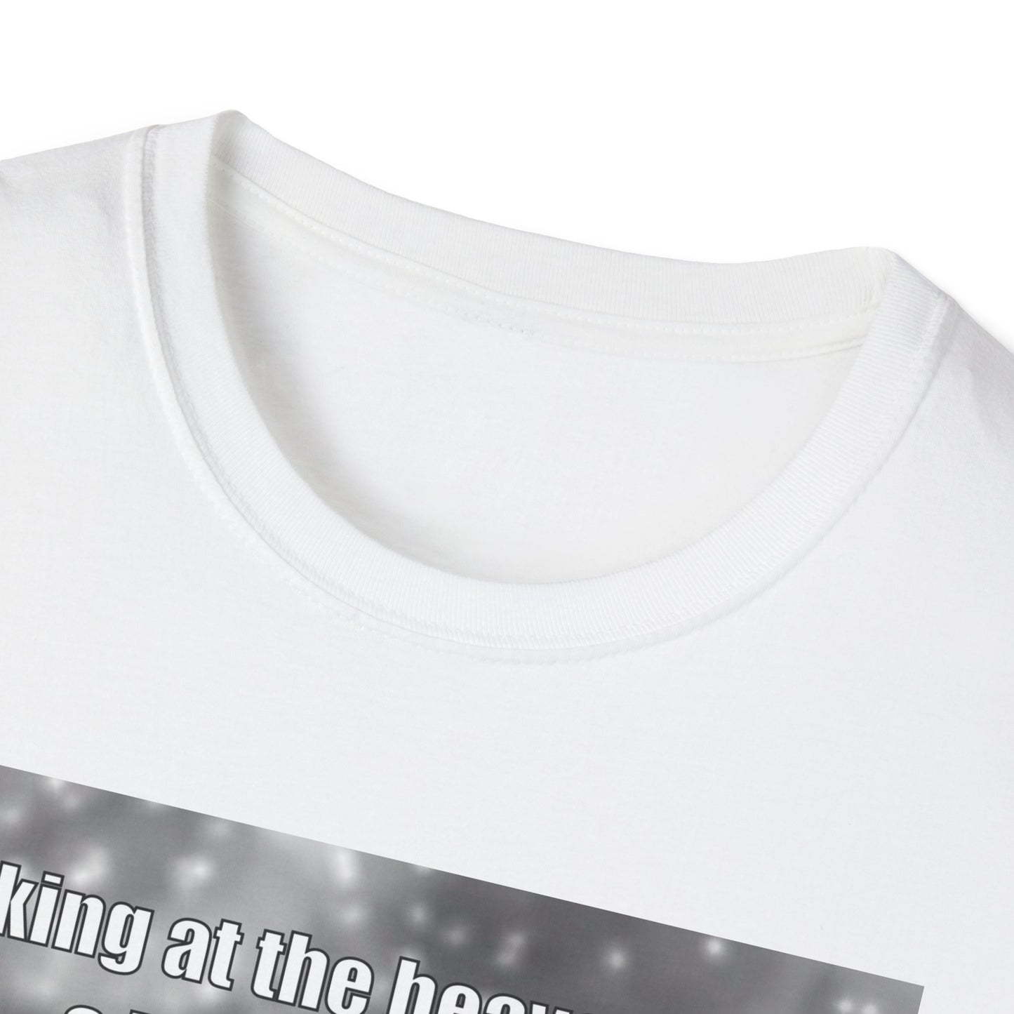 Richard Ashcroft T-Shirt — Retro Rock Singer Portrait Tee with "Looking at the heavens with a tear in my eye" Lyric