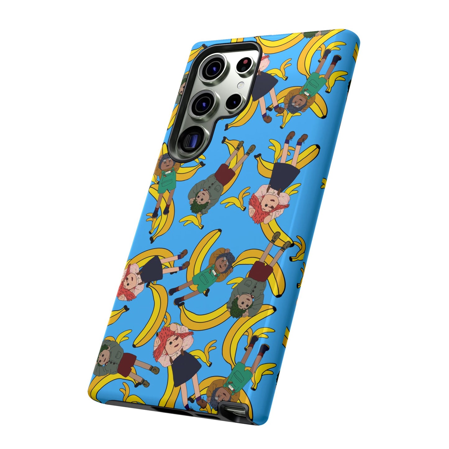 Banana Tots Pattern Phone Case — Cute Cartoon Phone Cover