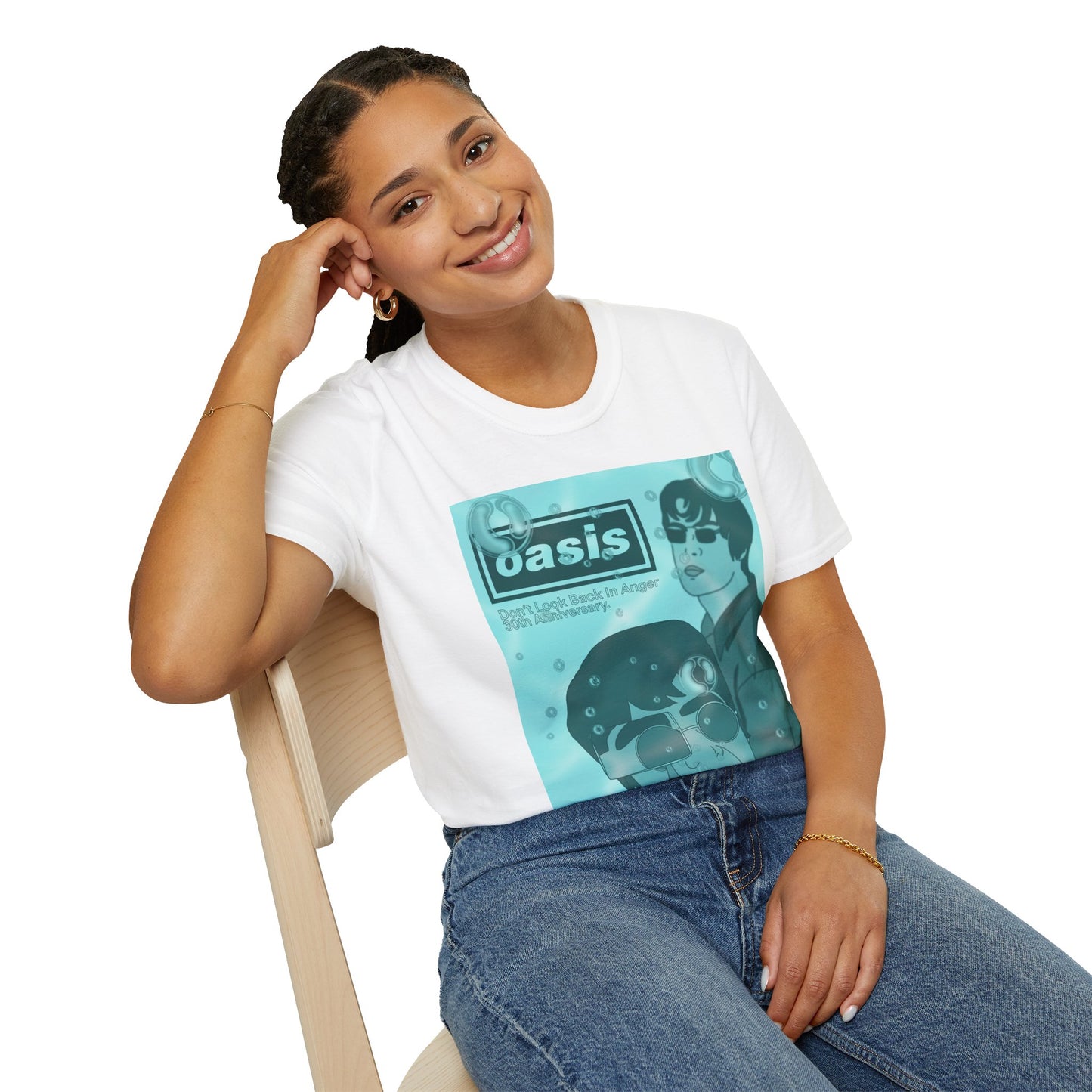 Oasis 30th Anniversary Don’t Look Back In Anger  T-Shirt | More Jam