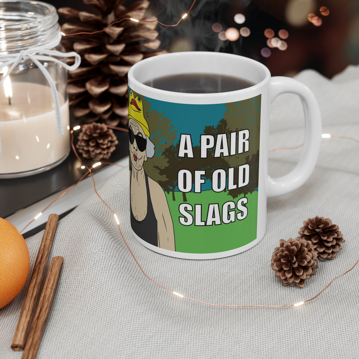 Besties Old Slags Mug
