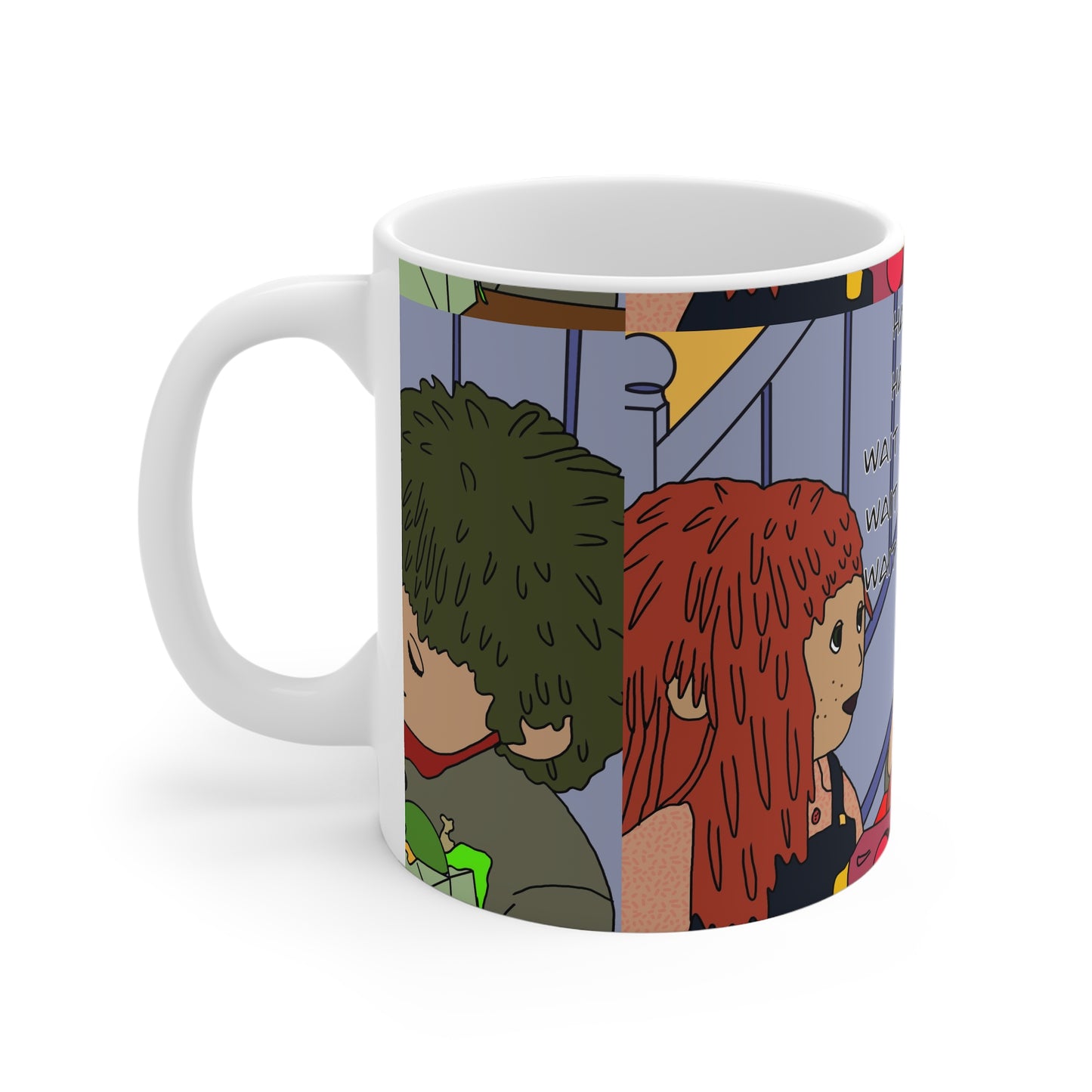 Coffee Mug — 'Hang On, Wait a Minute'