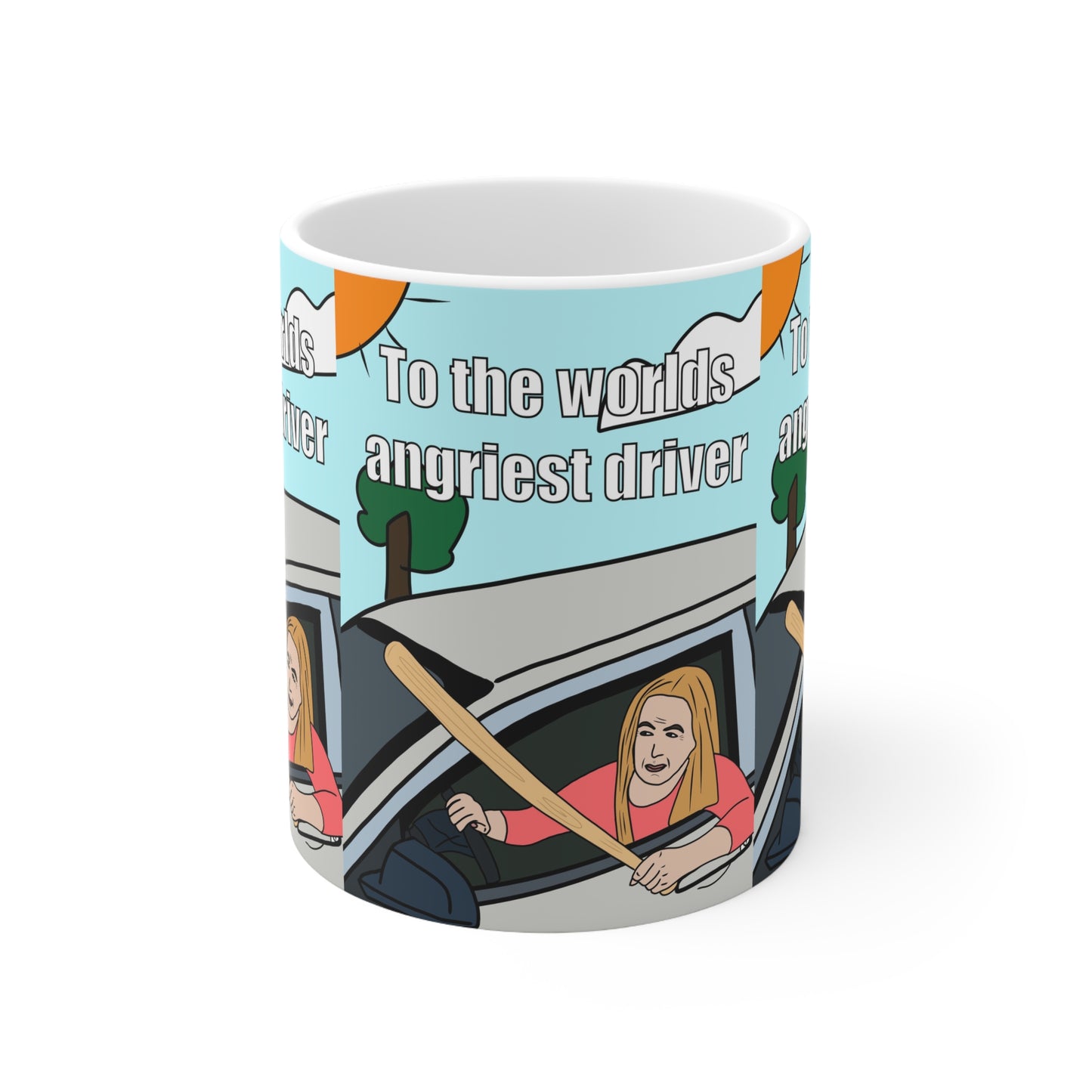Angry Driver | Funny Mug | More Jam