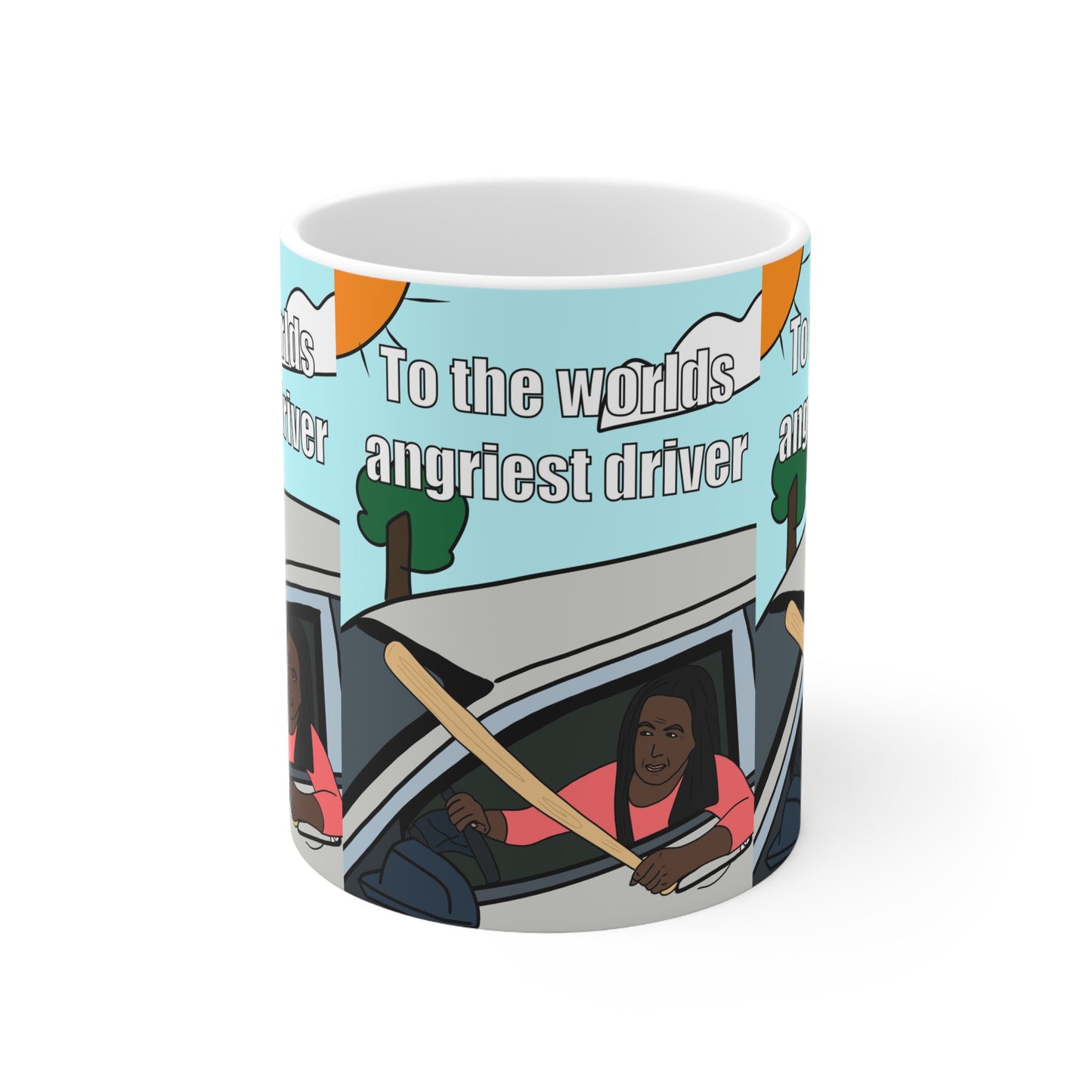 Angry Driver | Funny Mug | More Jam