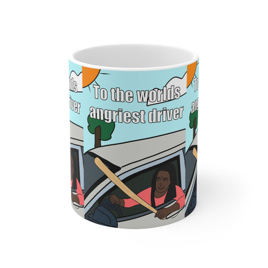 Angry Driver | Funny Mug | More Jam