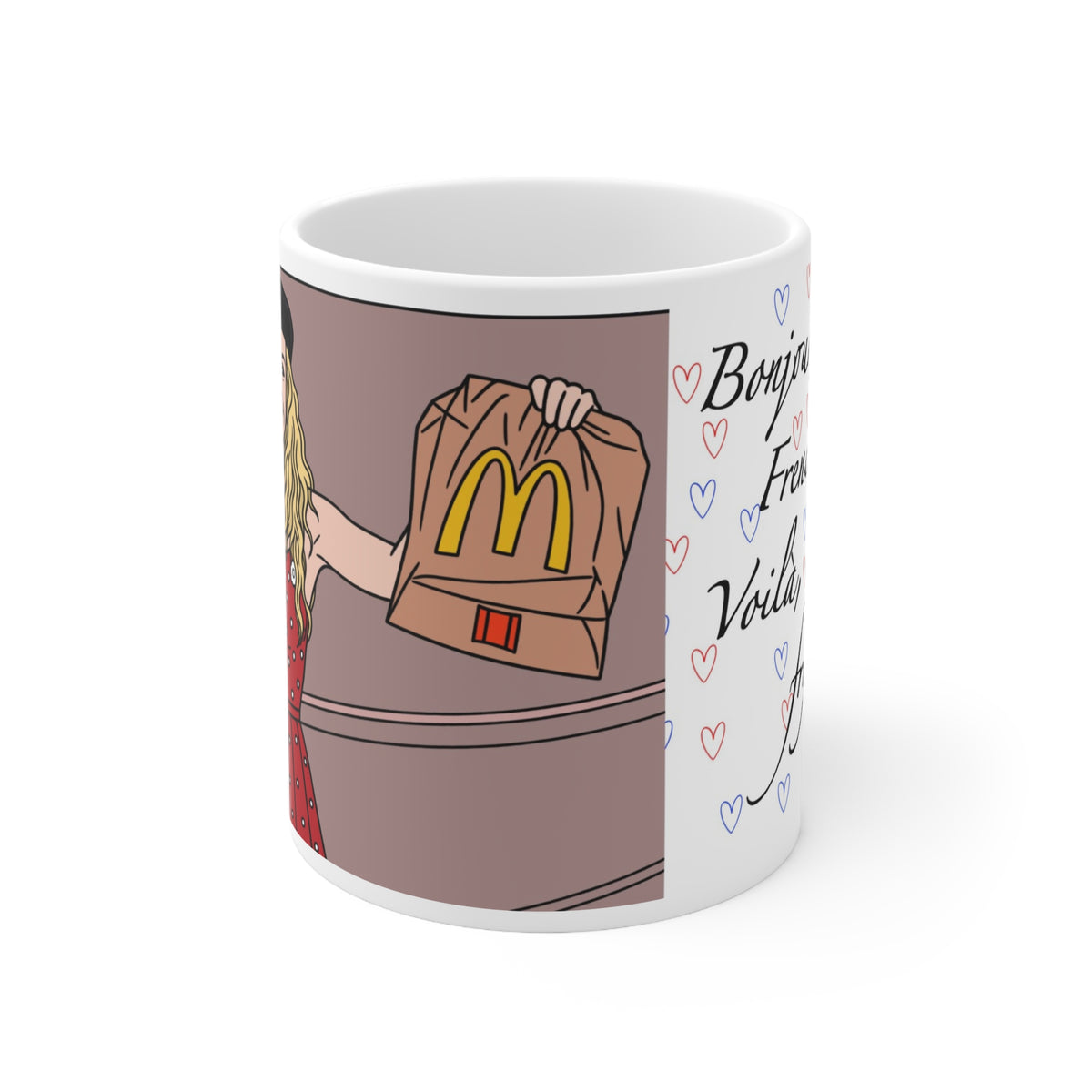 Carrie Bradshaw French Frie Mug